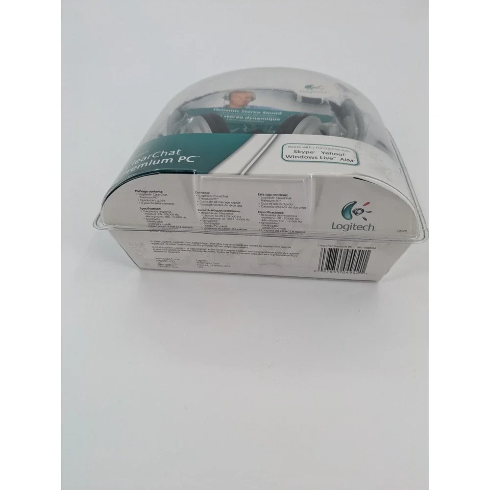 Logitech ClearChat Premium PC Headset Noise Canceling BRAND‎ NEW